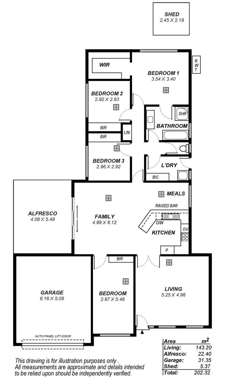 Floorplan of Homely house listing, 15 Johnson Court, Golden Grove SA 5125