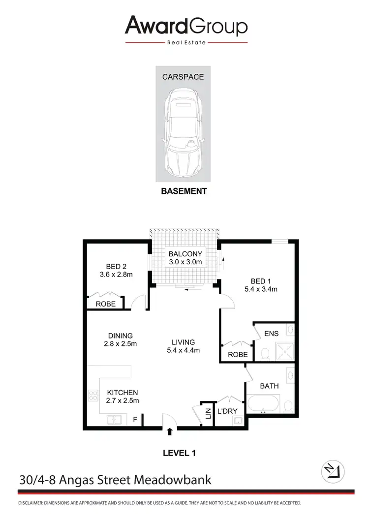 Floorplan of Homely apartment listing, 30/4-8 Angas Street, Meadowbank NSW 2114