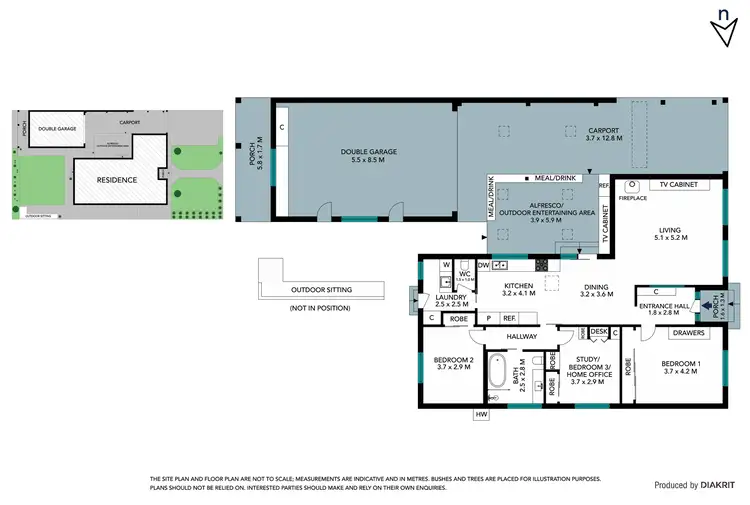 Floorplan of Homely house listing, 12 Nancye Drive, Lalor VIC 3075