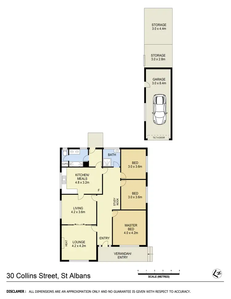 Floorplan of Homely house listing, 30 Collins Street, St Albans VIC 3021
