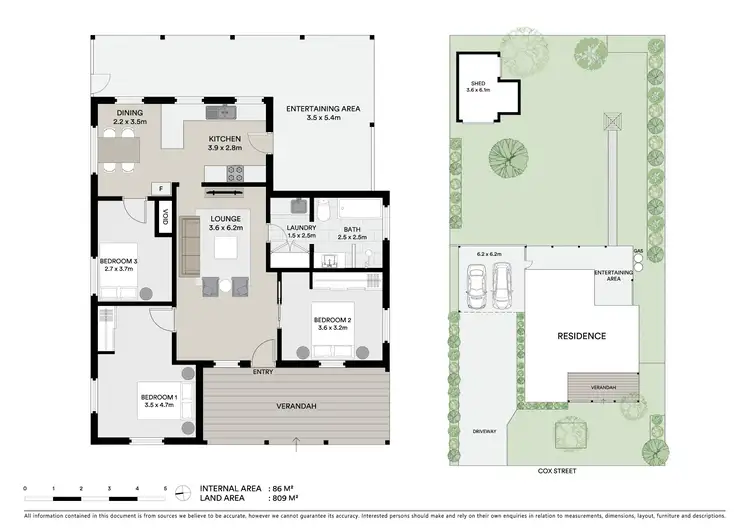 Floorplan of Homely house listing, 13 Cox Street, Mudgee NSW 2850