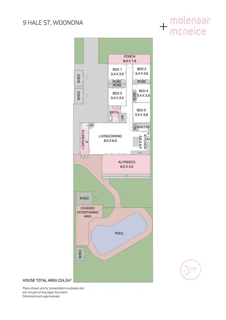 Floorplan of Homely house listing, 9 Hale Street, Woonona NSW 2517