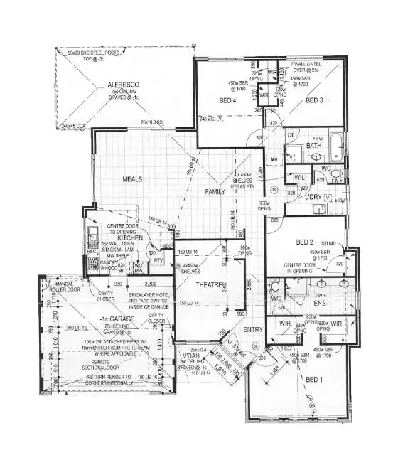 Floorplan of Homely house listing, 5 Archdale Loop, Piara Waters WA 6112