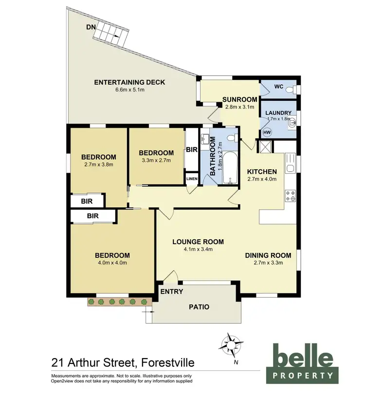 Floorplan of Homely house listing, 21 Arthur Street, Forestville NSW 2087