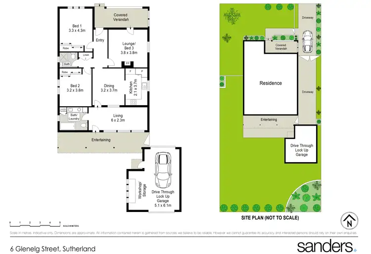 Floorplan of Homely house listing, 6 Glenelg Street, Sutherland NSW 2232