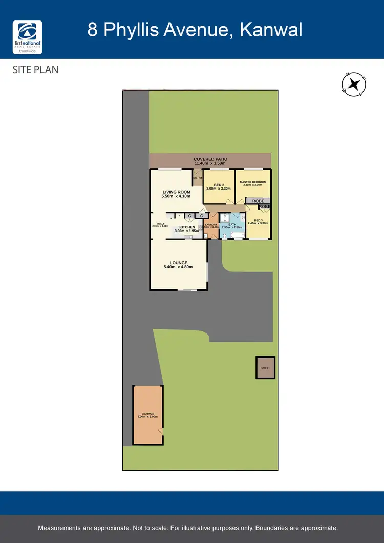 Floorplan of Homely house listing, 8 Phyllis Avenue, Kanwal NSW 2259