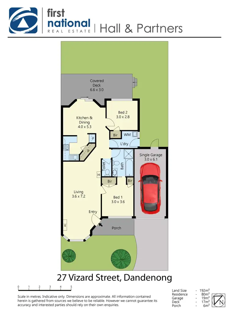 Floorplan of Homely house listing, 27 Vizard Street, Dandenong VIC 3175