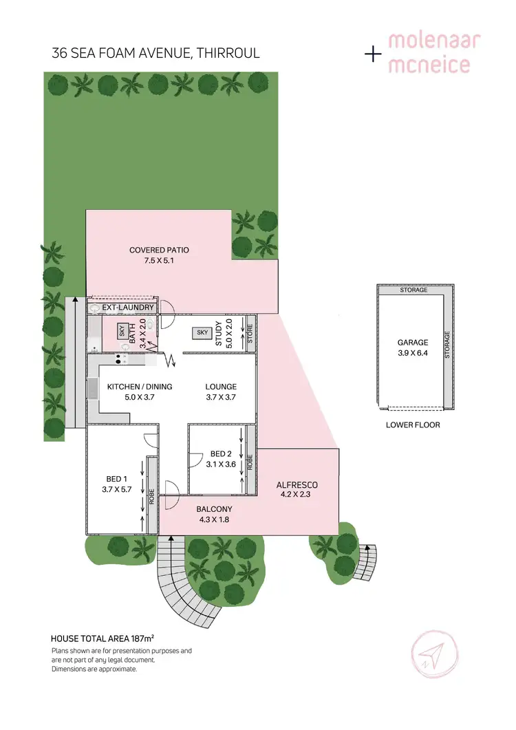 Floorplan of Homely house listing, 36 Sea Foam Avenue, Thirroul NSW 2515