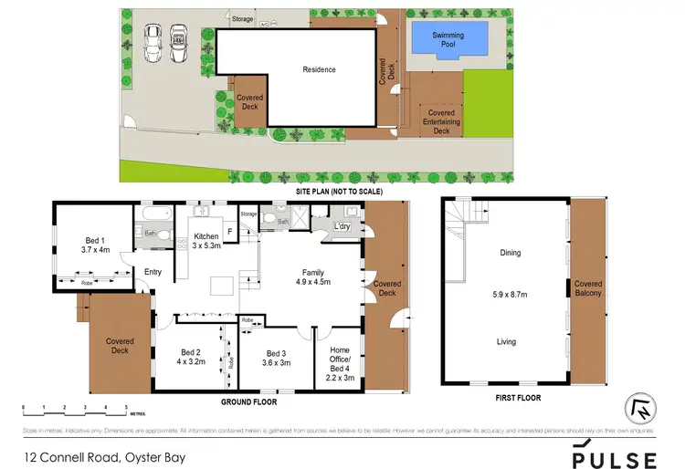 Floorplan of Homely house listing, 12 Connell Road, Oyster Bay NSW 2225