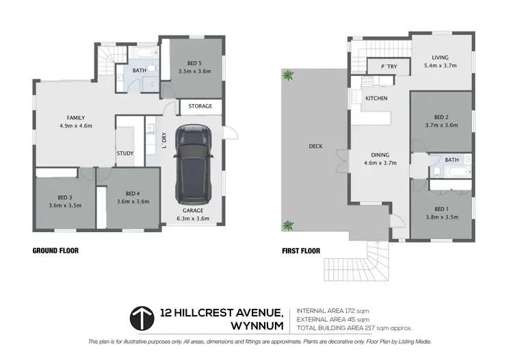 Floorplan of Homely land listing, 12 Hillcrest Avenue, Wynnum QLD 4178