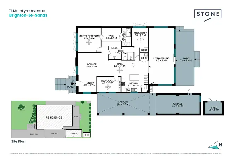 Floorplan of Homely house listing, 11 McIntyre Avenue, Brighton-Le-Sands NSW 2216