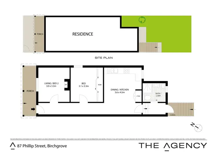 Floorplan of Homely house listing, 87 Phillip Street, Birchgrove NSW 2041