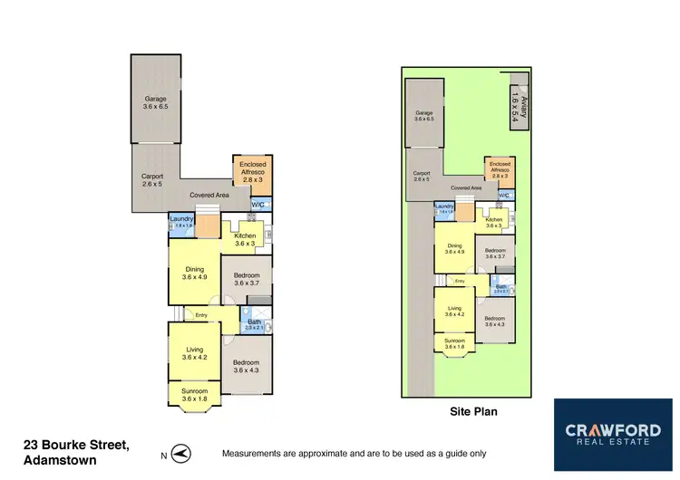 Floorplan of Homely house listing, 23 Bourke Street, Adamstown NSW 2289