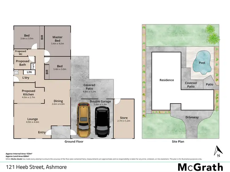 Floorplan of Homely house listing, 121 Heeb Street, Ashmore QLD 4214