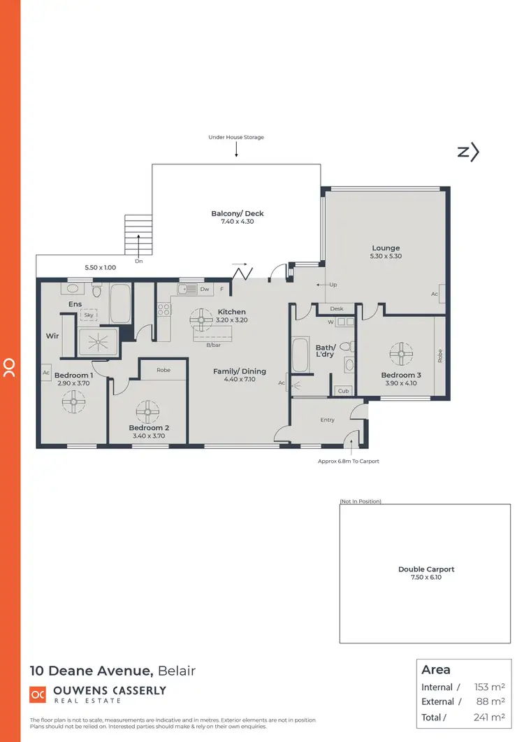 Floorplan of Homely house listing, 10 Deane Avenue, Belair SA 5052