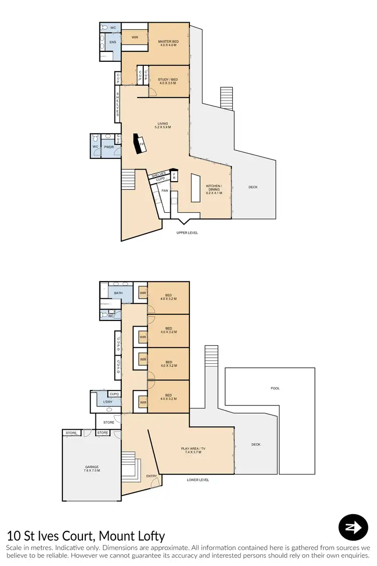 Floorplan of Homely house listing, 10 St Ives Court, Mount Lofty QLD 4350