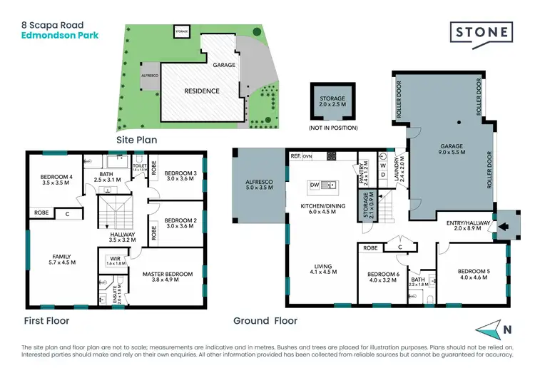 Floorplan of Homely house listing, 8 Scapa Road, Edmondson Park NSW 2174