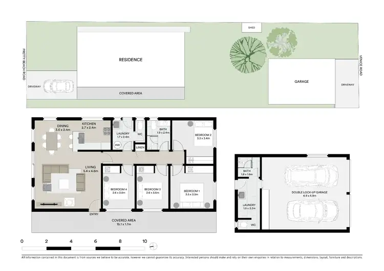 Floorplan of Homely house listing, 10 Venice Road, Pretty Beach NSW 2257