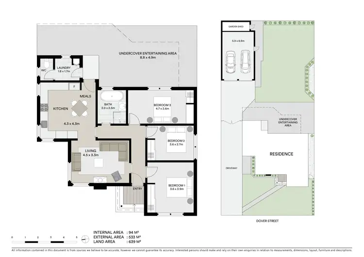 Floorplan of Homely house listing, 34 Dover Street, Wendouree VIC 3355