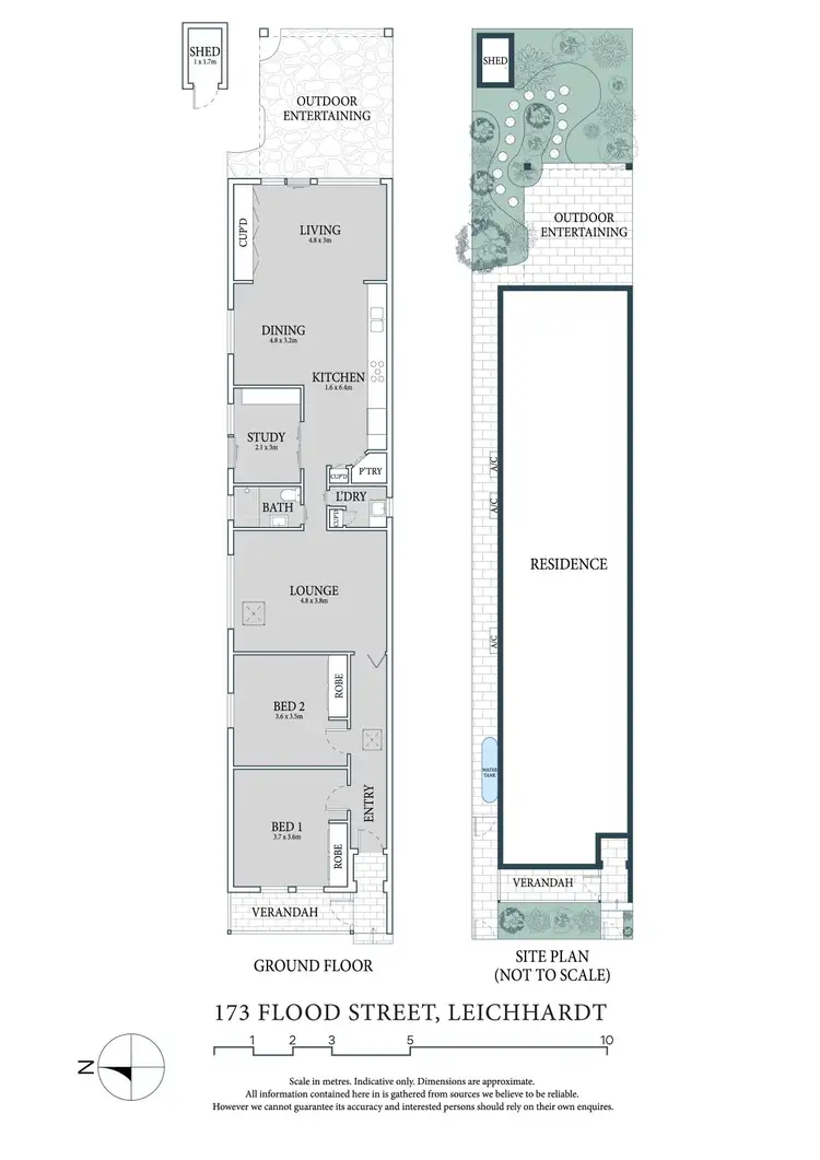 Floorplan of Homely house listing, 173 Flood Street, Leichhardt NSW 2040
