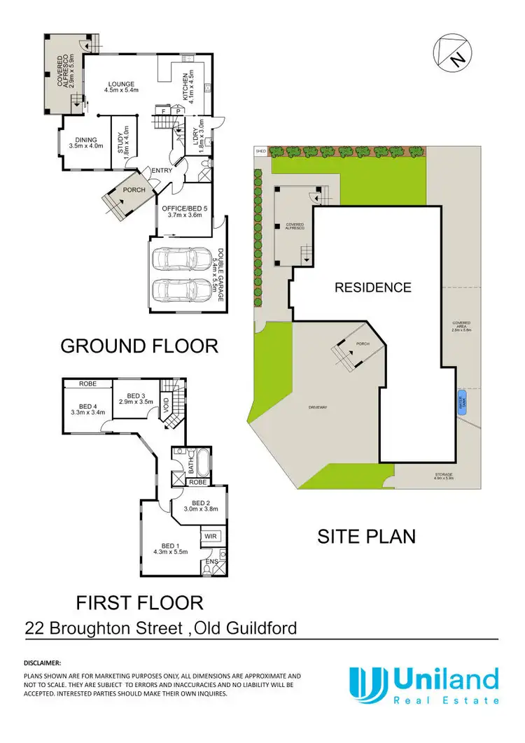 Floorplan of Homely house listing, 22 Broughton Street, Old Guildford NSW 2161