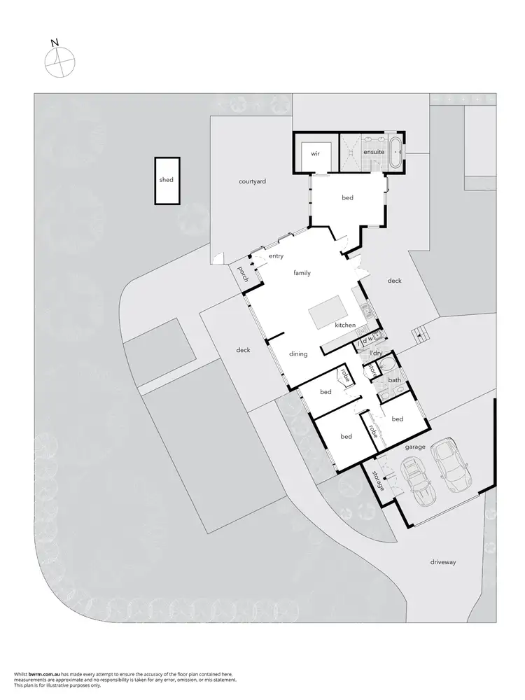 Floorplan of Homely house listing, 6 Earle Street, Lyneham ACT 2602
