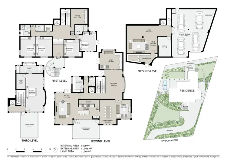Floorplan of Homely house listing, 16 Wybalena Road, Hunters Hill NSW 2110