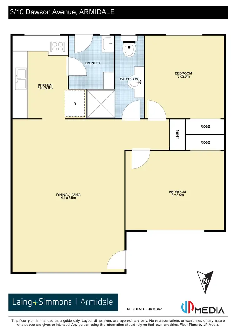Floorplan of Homely house listing, 3/10 Dawson Avenue, Armidale NSW 2350