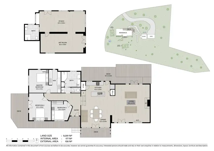 Floorplan of Homely rural property listing, 107 Platypus Drive, Uralba NSW 2477