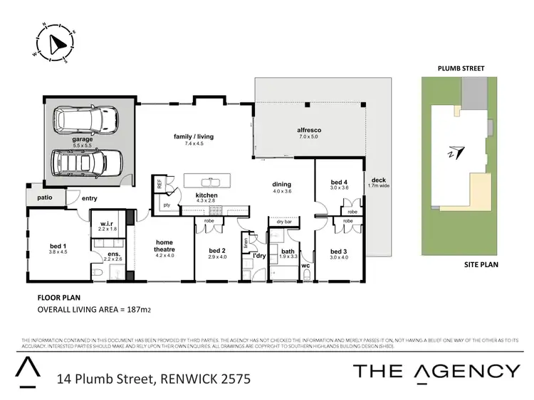 Floorplan of Homely house listing, 14 Plumb Street, Renwick NSW 2575