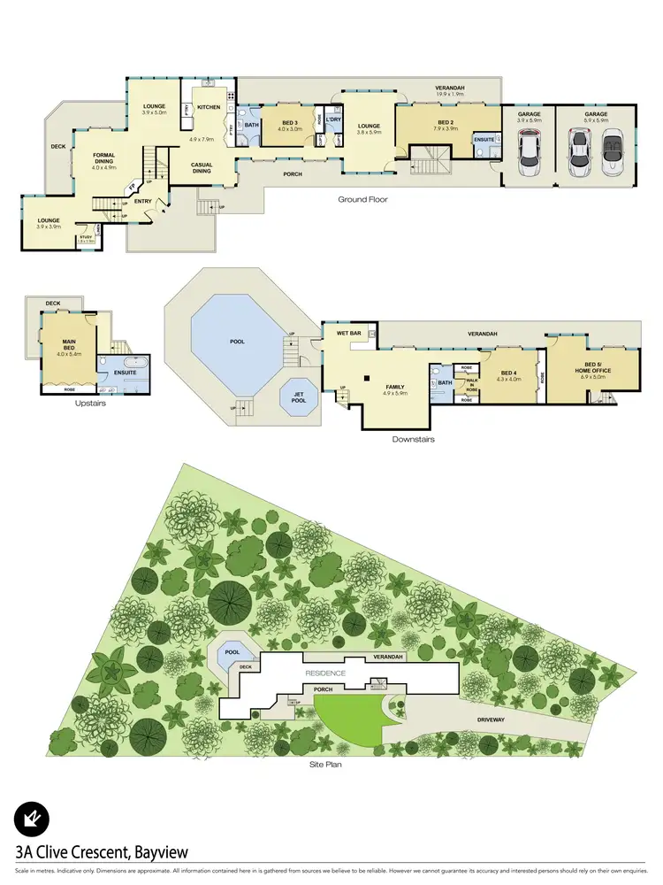 Floorplan of Homely house listing, 3a Clive Crescent, Bayview NSW 2104