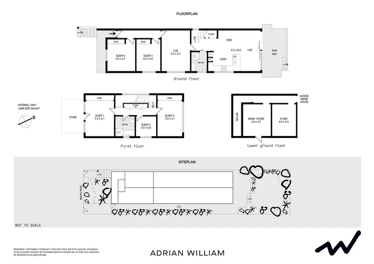 Floorplan of Homely house listing, 123 Warren Road, Marrickville NSW 2204