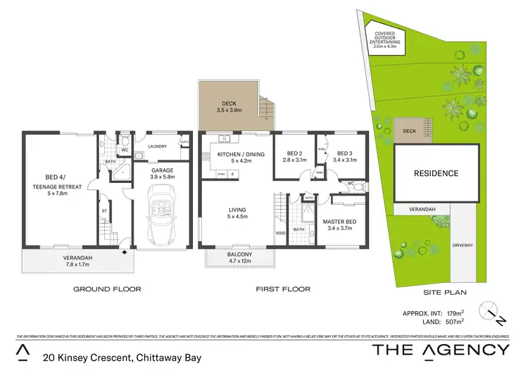 Floorplan of Homely house listing, 20 Kinsey Crescent, Chittaway Bay NSW 2261