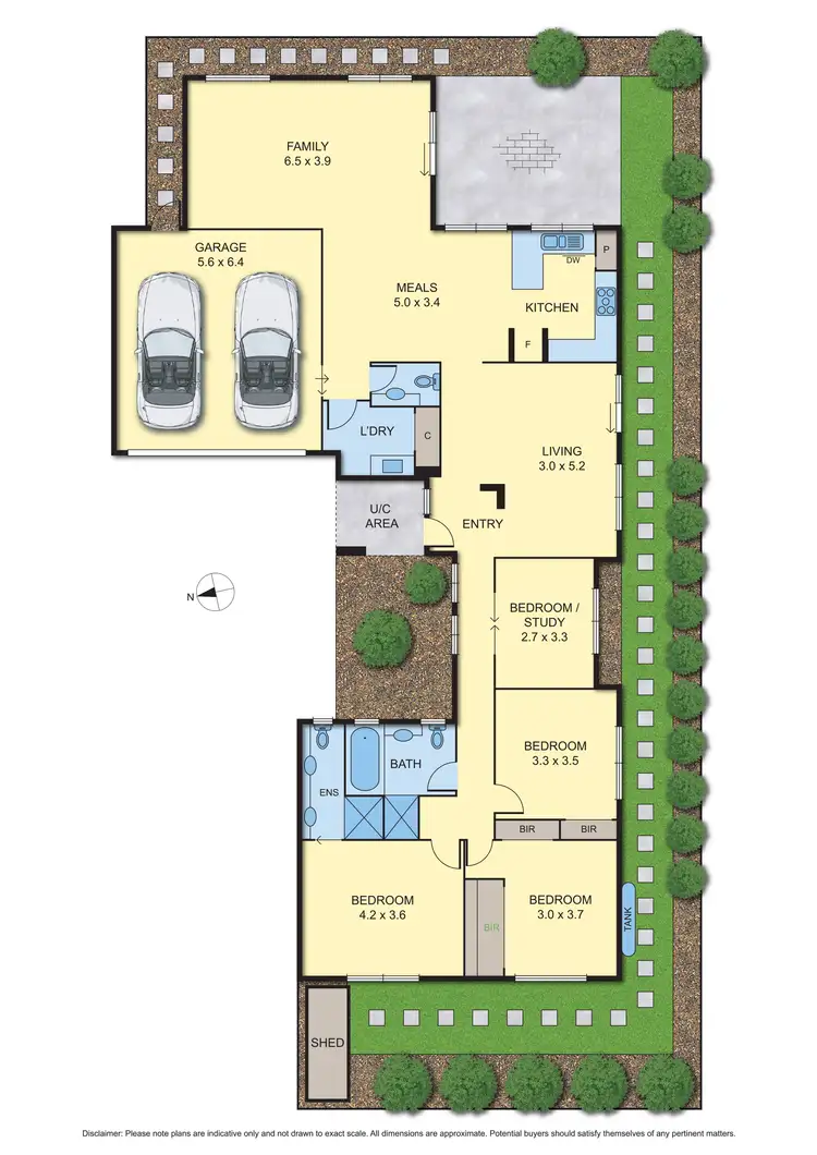 Floorplan of Homely townhouse listing, 2/14 Olympian Avenue, Mount Waverley VIC 3149