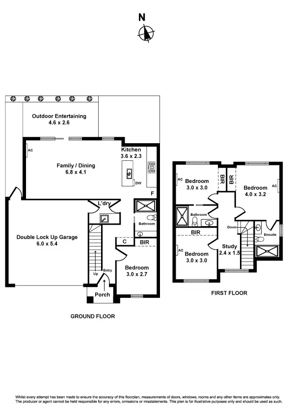 Floorplan of Homely house listing, 2/46 Rayner Street, Altona VIC 3018