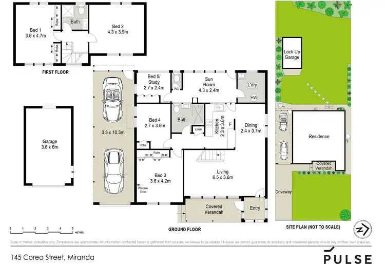 Floorplan of Homely house listing, 145 Corea Street, Miranda NSW 2228