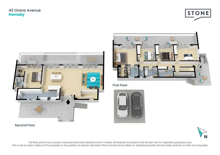 Floorplan of Homely house listing, 43 Orana Avenue, Hornsby NSW 2077