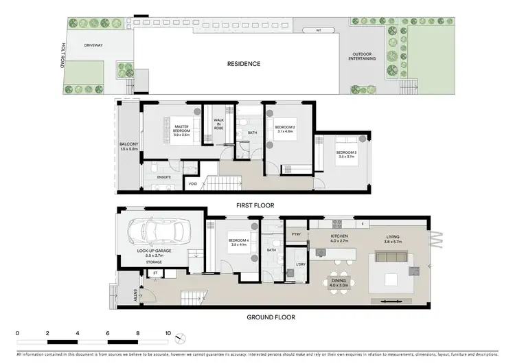 Floorplan of Homely house listing, 126A Holt Road, Taren Point NSW 2229