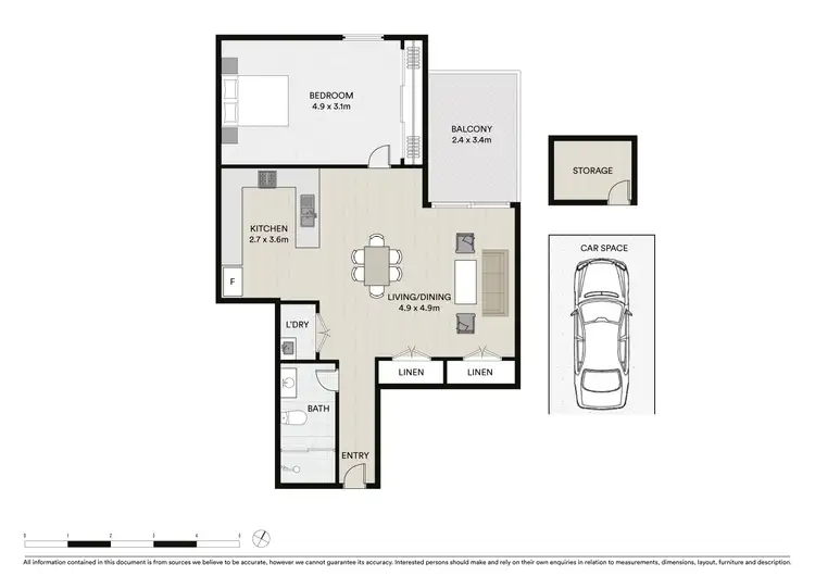 Floorplan of Homely unit listing, 501/52 Dunmore Street, Wentworthville NSW 2145