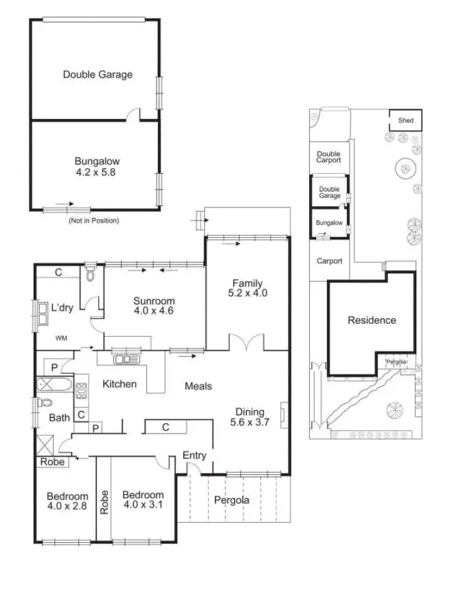 Floorplan of Homely house listing, 90 Brooks Street, Bentleigh East VIC 3165
