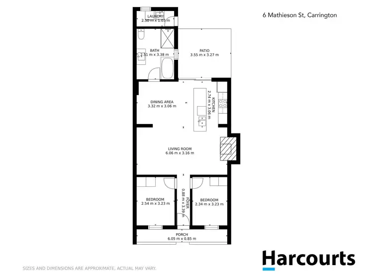 Floorplan of Homely house listing, 6 Mathieson Street, Carrington NSW 2294