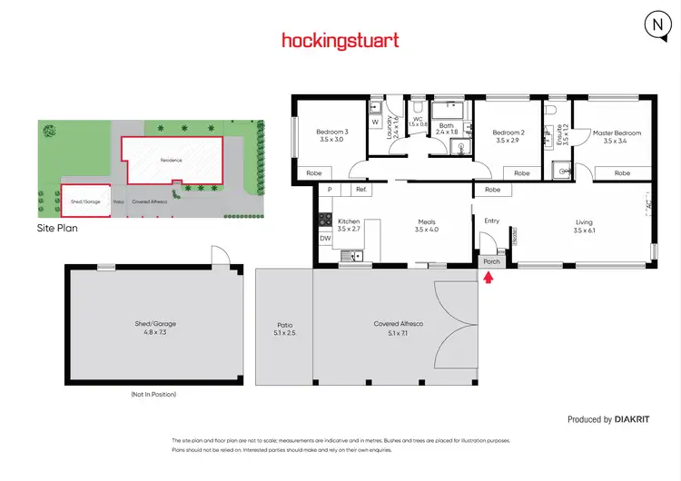 Floorplan of Homely house listing, 9 Anne Close, Somerville VIC 3912