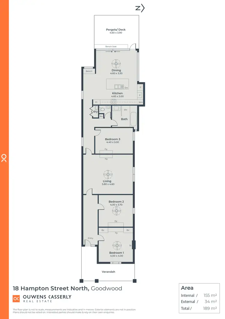 Floorplan of Homely house listing, 18 Hampton Street North, Goodwood SA 5034