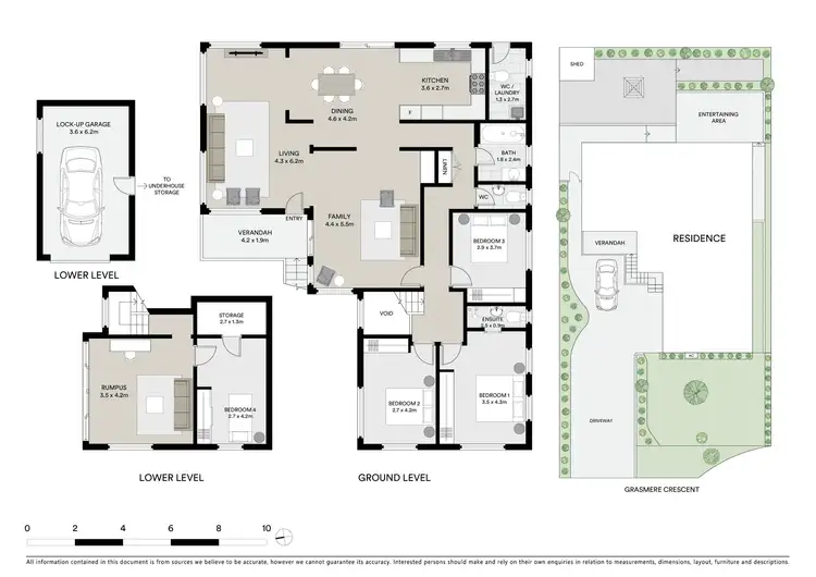 Floorplan of Homely house listing, 11 Grasmere Crescent, Wheeler Heights NSW 2097