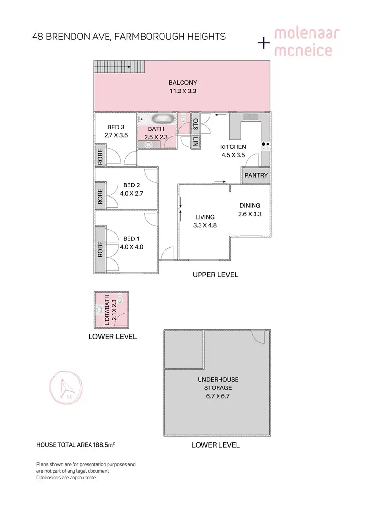 Floorplan of Homely house listing, 48 Brendon Avenue, Farmborough Heights NSW 2526