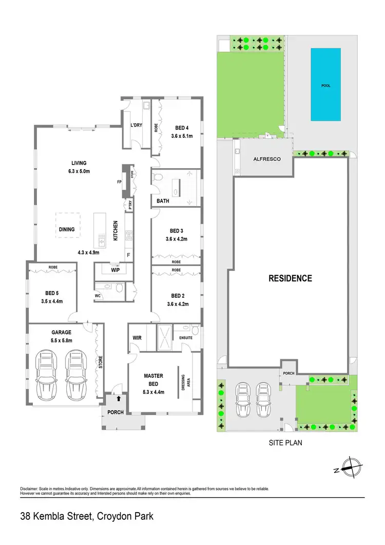 Floorplan of Homely house listing, 38 Kembla Street, Croydon Park NSW 2133