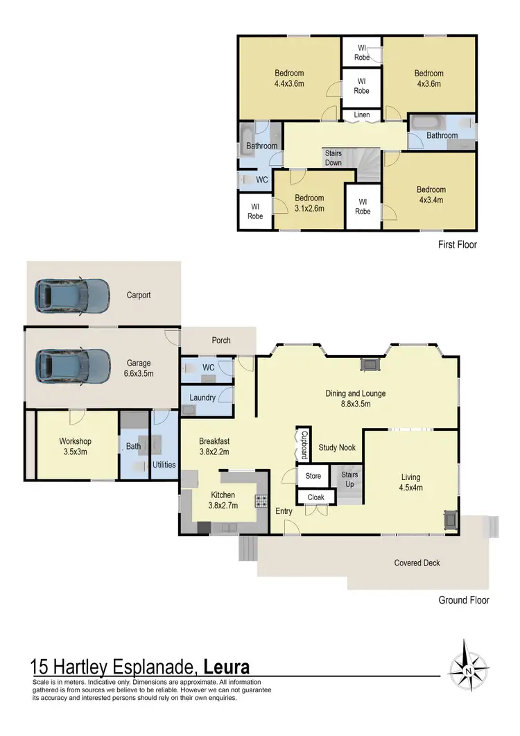 Floorplan of Homely house listing, 15 Hartley Esplanade, Leura NSW 2780