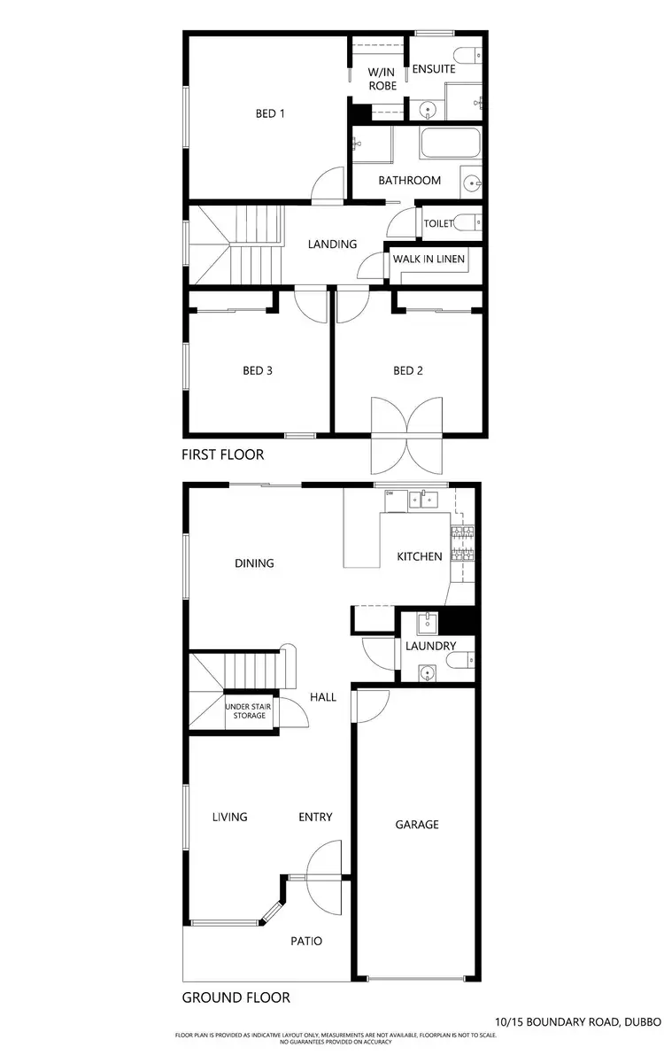 Floorplan of Homely townhouse listing, 10/15 Boundary Road, Dubbo NSW 2830