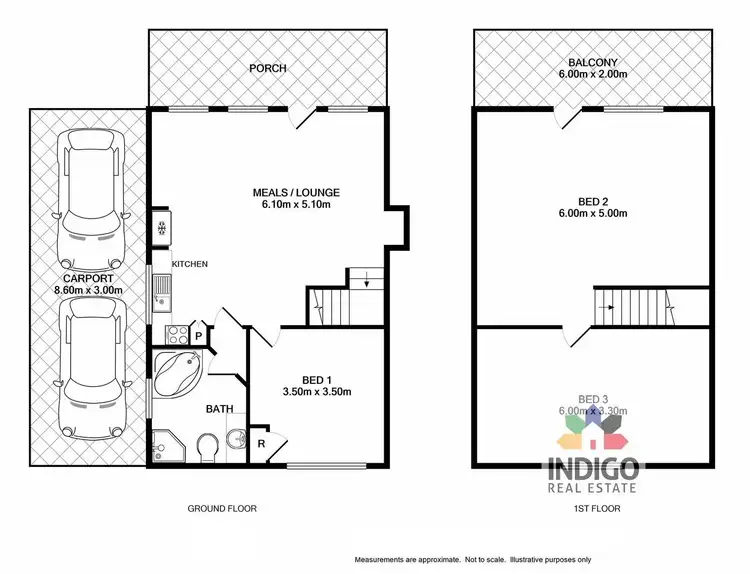 Floorplan of Homely house listing, 1/24 Malakoff Road, Beechworth VIC 3747