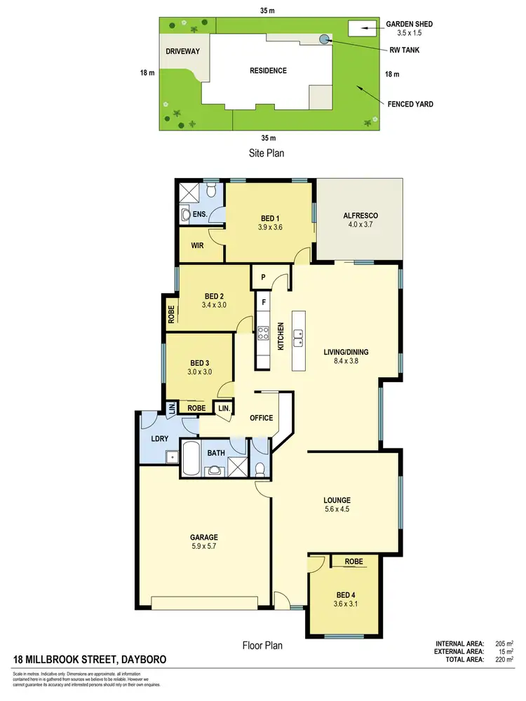 Floorplan of Homely house listing, 18 Millbrook Street, Dayboro QLD 4521